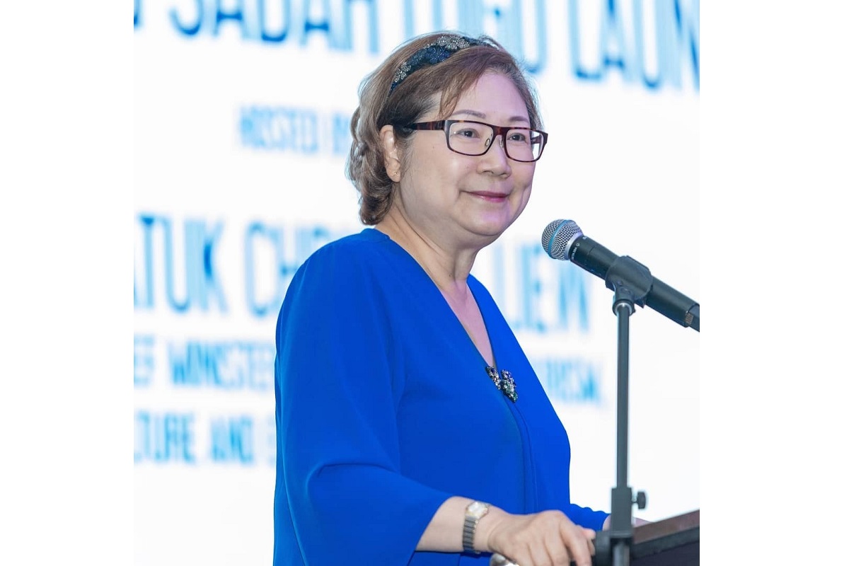 Datuk Christina Liew said that e-hailing vehicles would be used to promote Sabah tourism. (Picture via Facebook/ Christina Liew)